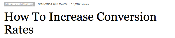 Fourth way to write headlines that get clicks