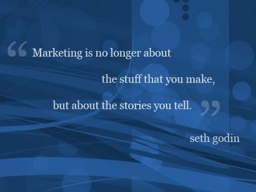 Storytelling techniques quote
