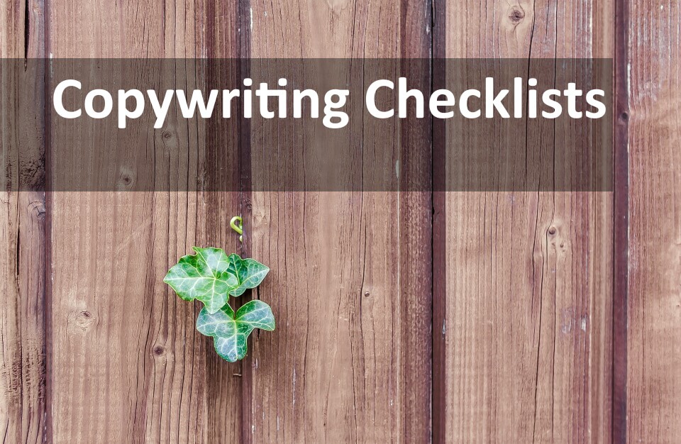 Copywriting Checklists