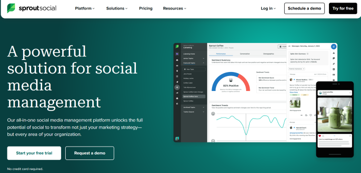 Marketing analysis - Sprout Social