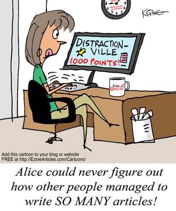 Content marketing mistakes distractionville