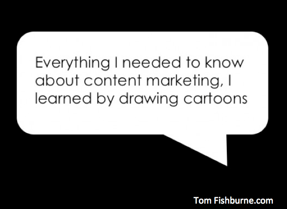 Content marketing mistakes learned from cartoons