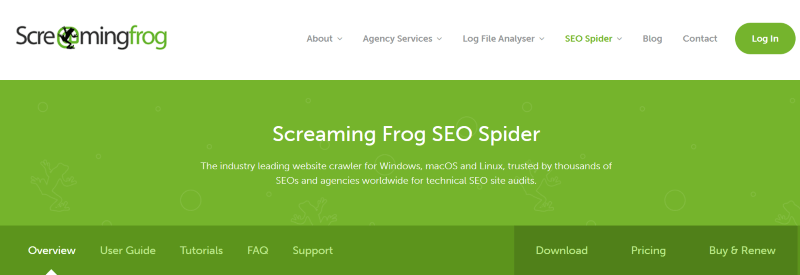 ScreamingFrog SEO Spider
