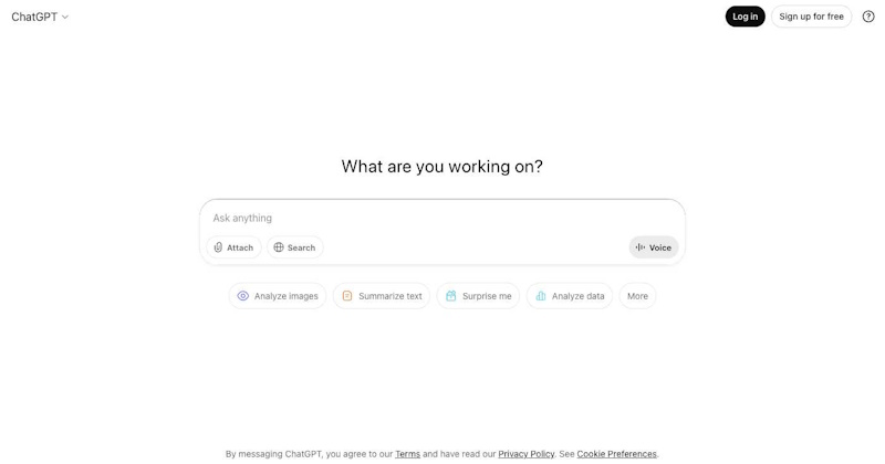 ChatGPT - Free AI Content Generator