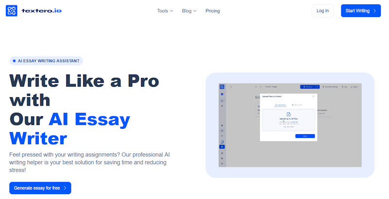 Textero AI Essay Writer
