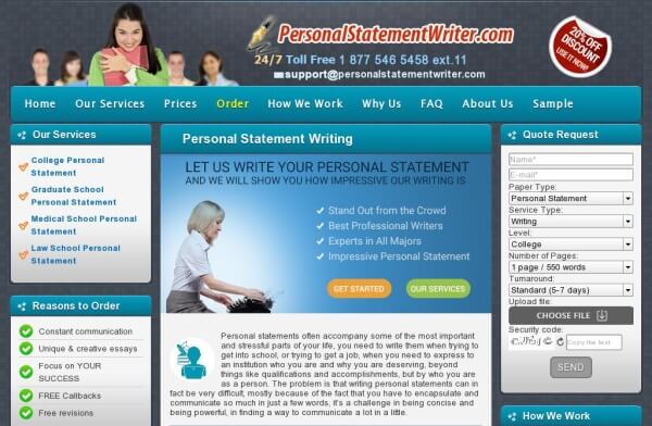 PersonalStatementWriter.com